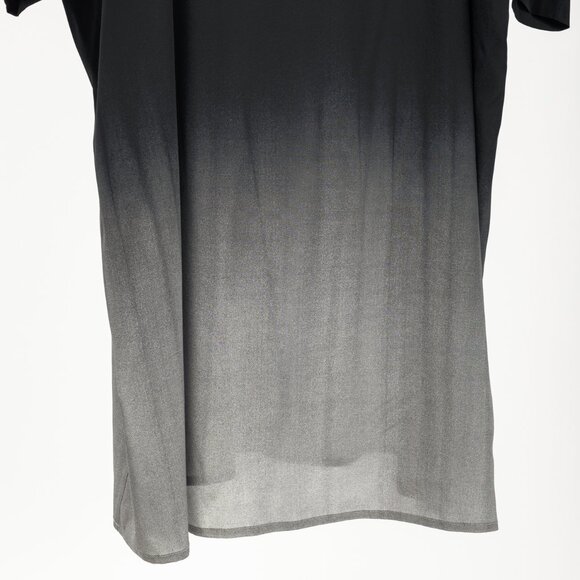 Annette Gortz SS/16 Caya Black & Grey Gradient Silk Mini Dress - Picture 8 of 11